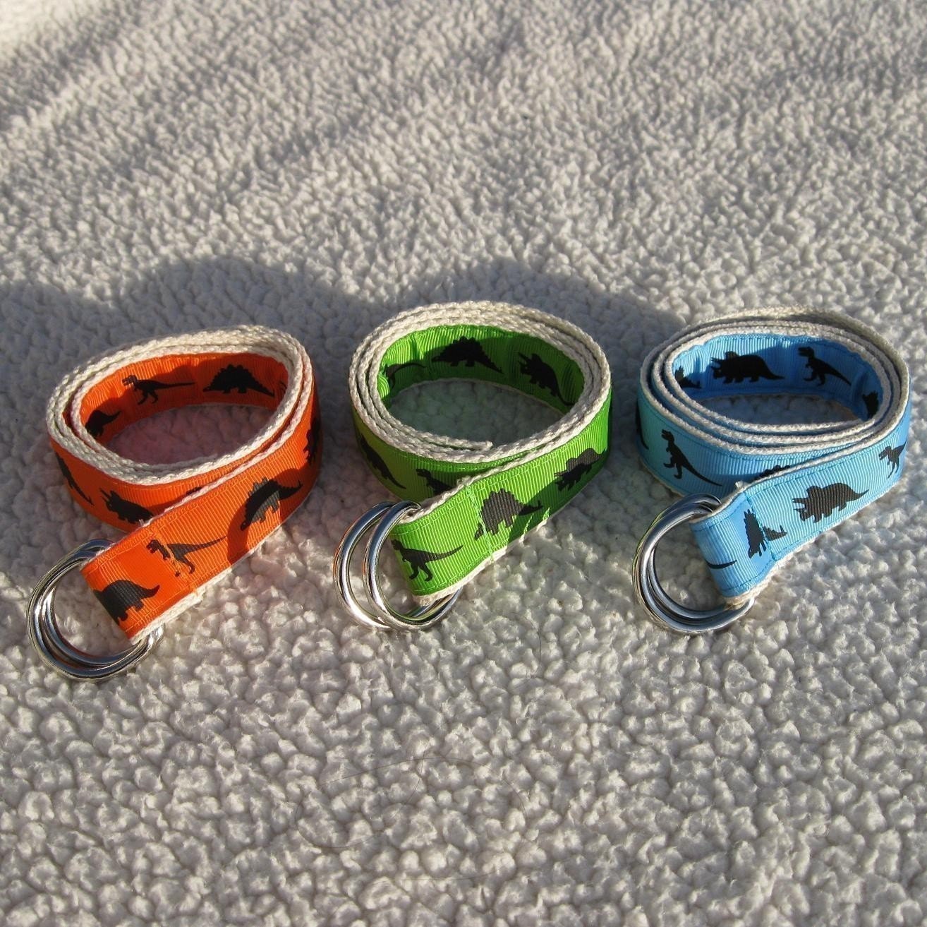 Childrens/Kids/Toddler Novelty Belt Dinosaur Belt by IvanandMary