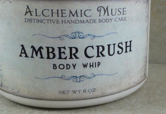 Amber Crush - Handmade Spa Soap - Amber Resins, Patchouli, Bourbon Vanilla - Limited Edition