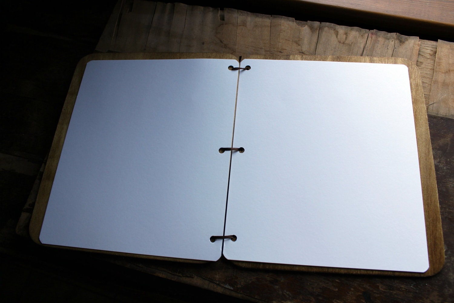 Custom Wedding Guest Book - Dandelion