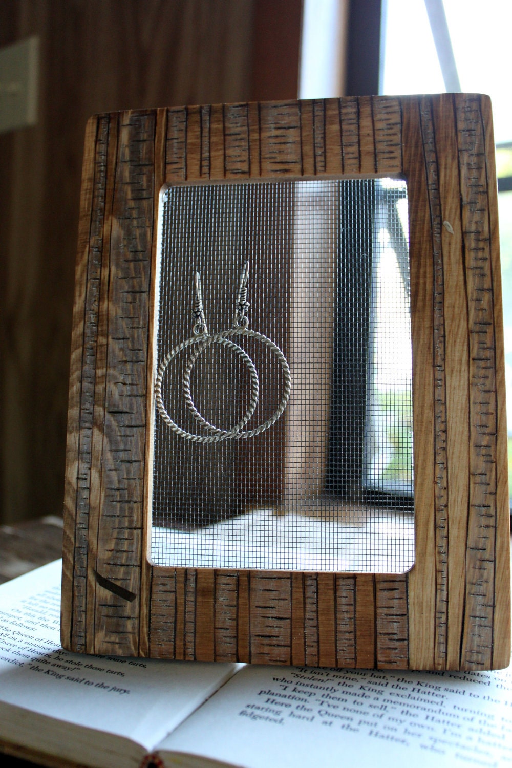 Birch Trees Earring Holder