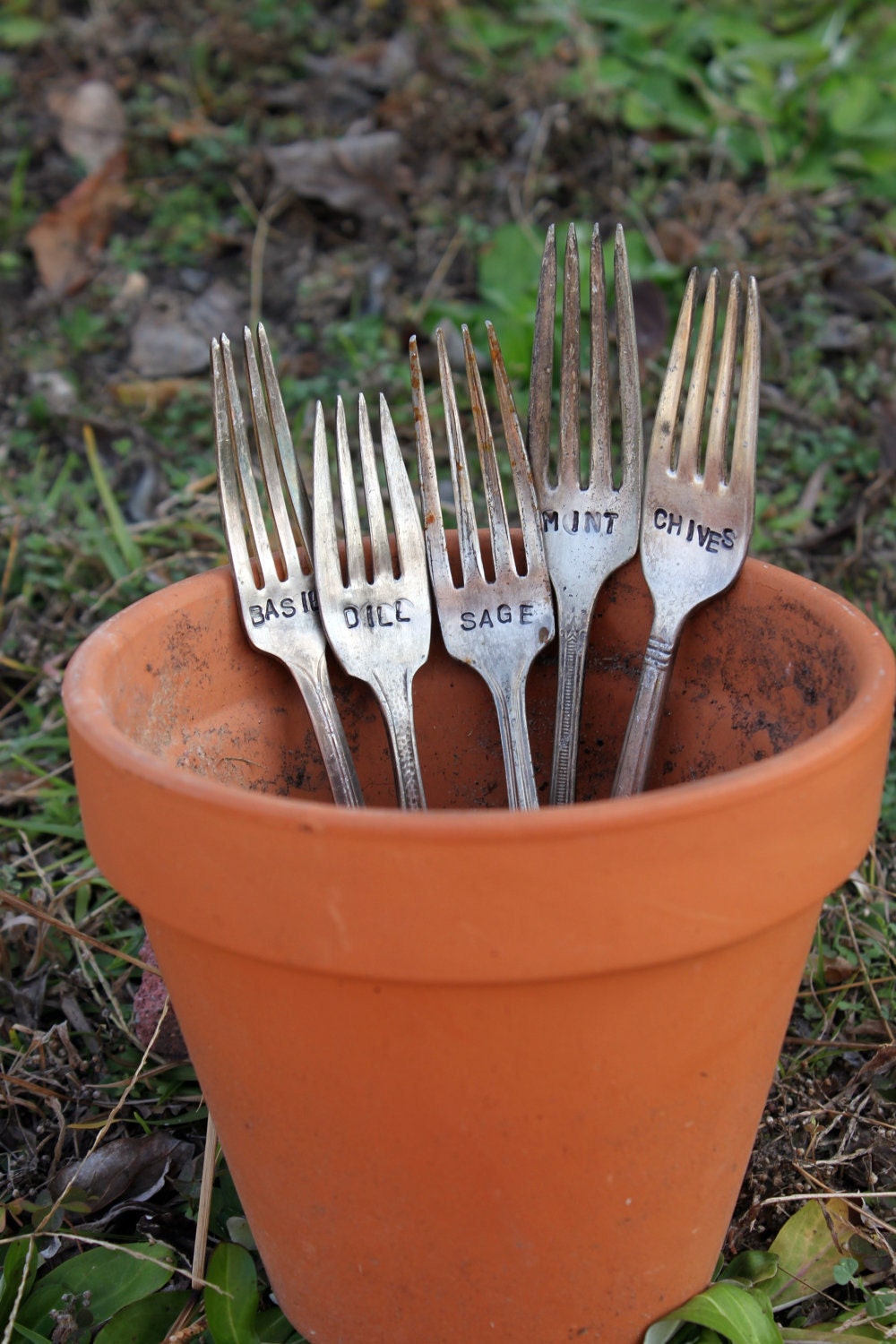 Herb Garden Markers - Set of 5