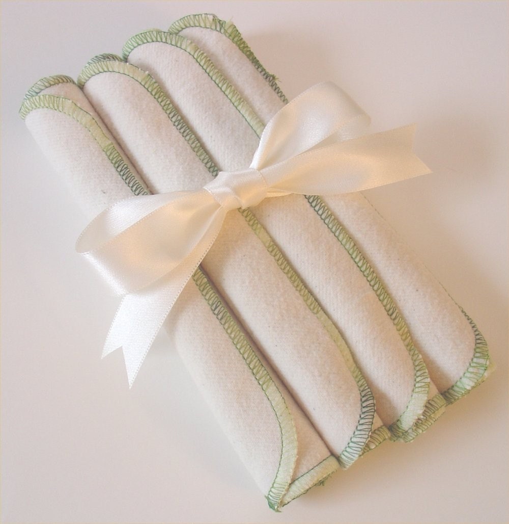 ORGANIC Cotton Multipurpose Cloths - Set of 4