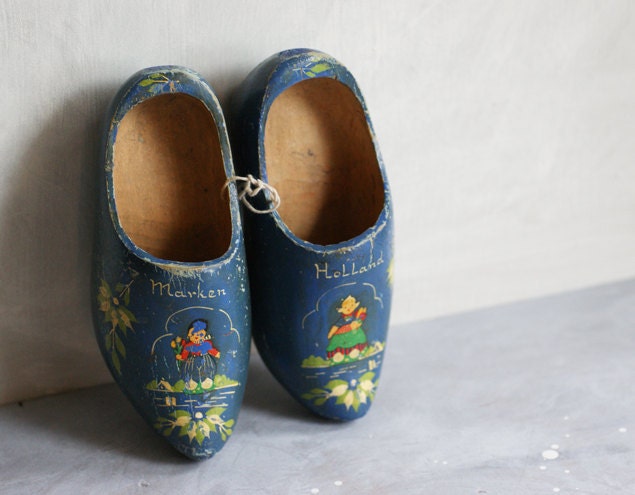 Dutch Wooden Shoes Souvenir of Marken Holland