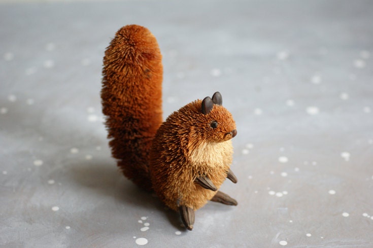 Bristle Squirrel Figure