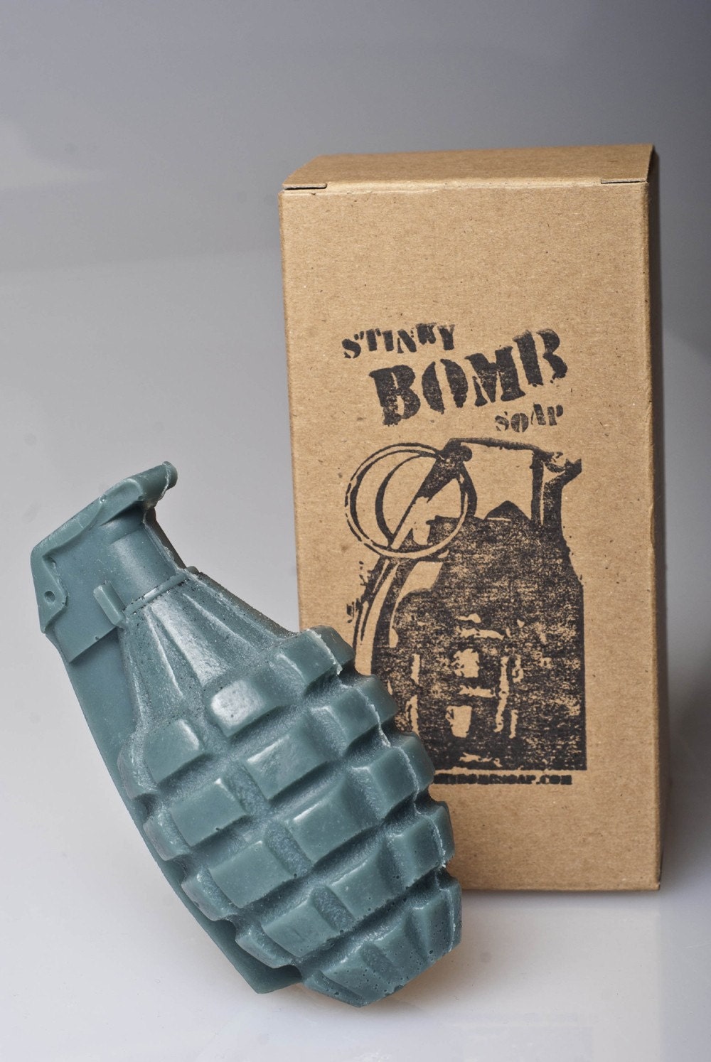 HOME OF THE ORIGINAL HAND GRENADE SOAP, Army Green Soap