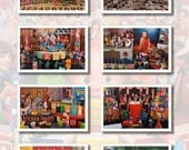 Set of 8 Collector Postcard Set Windup Dreams and Vinyl Nightmares Photography by johnpurlia on Etsy