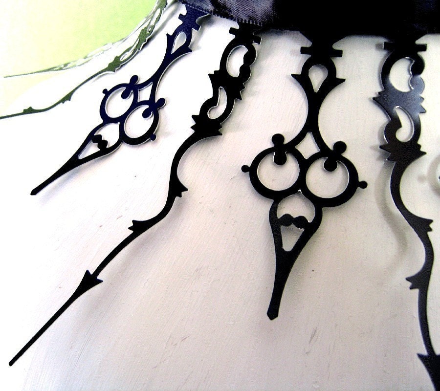 Steampunk Choker/ Necklace Goth Noir Made to Order- There is Time Enough