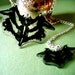 Rorschach necklace- Little ink blots for the modern woman