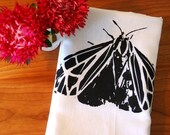 Moth Screen Printed Bar Towel Pair
