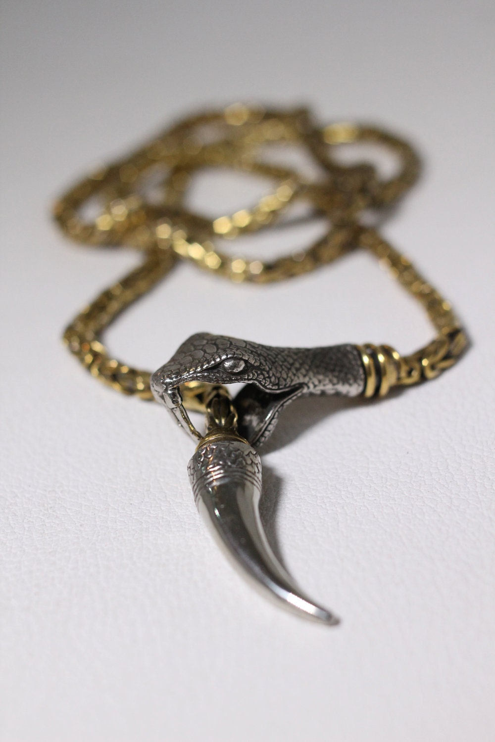 Snake Bite Necklace