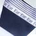 Insulated Lunch Bag Tote Eco Friendly Eat Navy Blue Lunch Bag by BonTons on Etsy