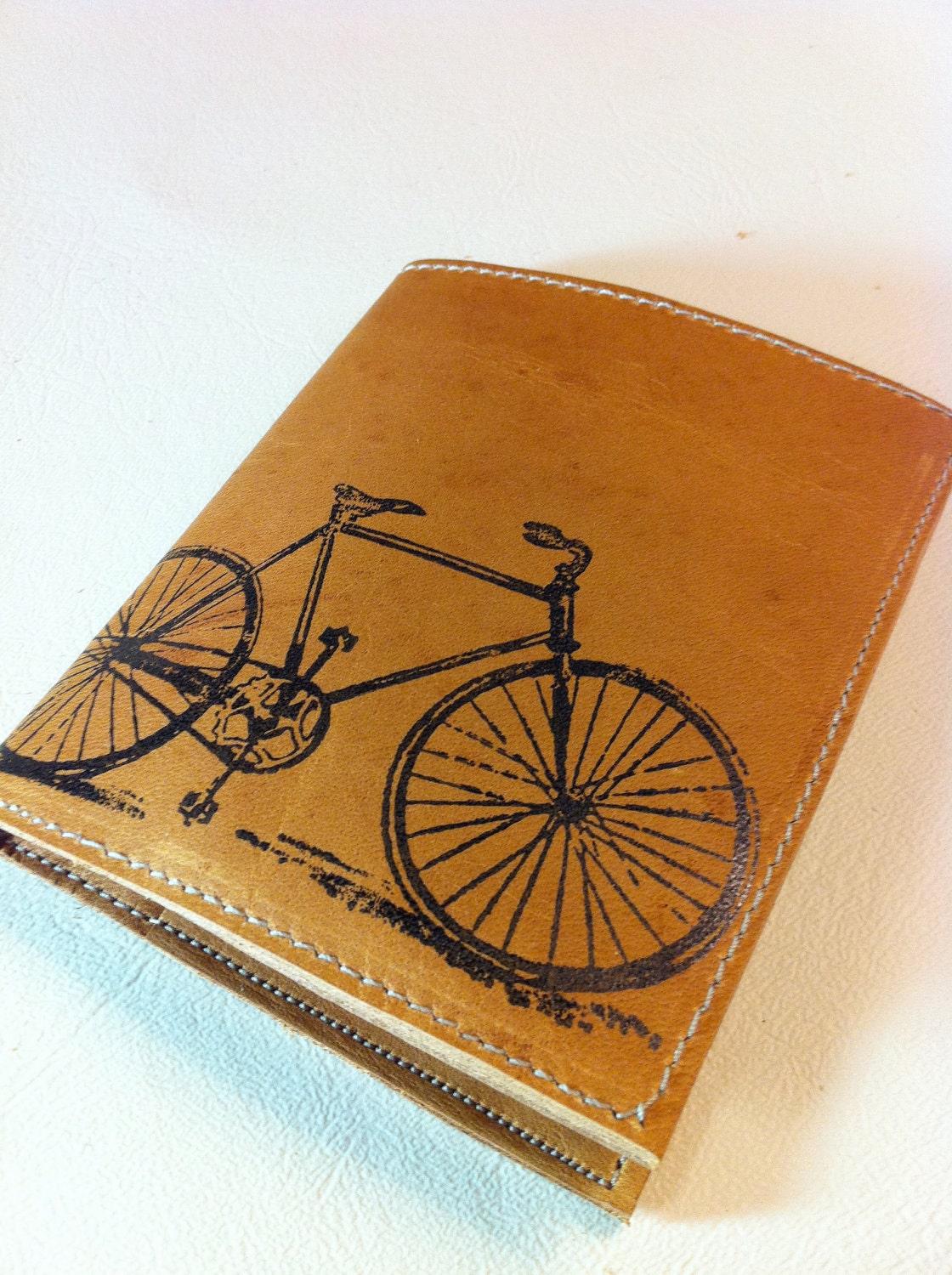 leather billfold wallet men with card slots custom for you bike