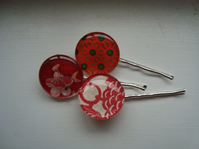 Lollipop Hairpin Sampler - Set of 3 Fun Pins