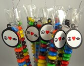 Graduation Favor Candy Bags - Peace & Love, Set of 12 Il_170x135
