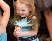 Flower Girl Small Feather Fan in your choice of colors
