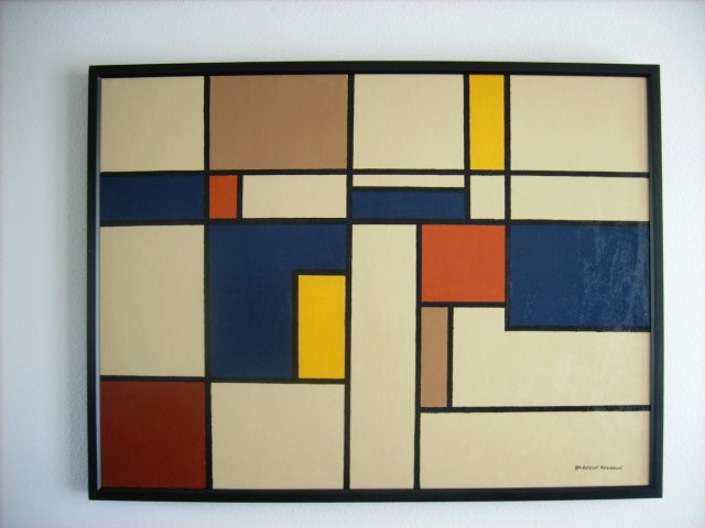 30x40 Original Abstract Painting Brandon Adamson