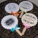 Wedding Fans with Monogram