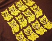 Owl Parade Ladies T-Shirt - Size Large