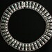 Circa 1930s/1940s Sterling Silver and Turquoise Mexican Artisan Choker Necklace