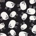 End of Bolt - Last 30 Inches - Timeless Treasures Sheep in Black