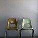 RESERVED. pair of fiberglass children's chairs
