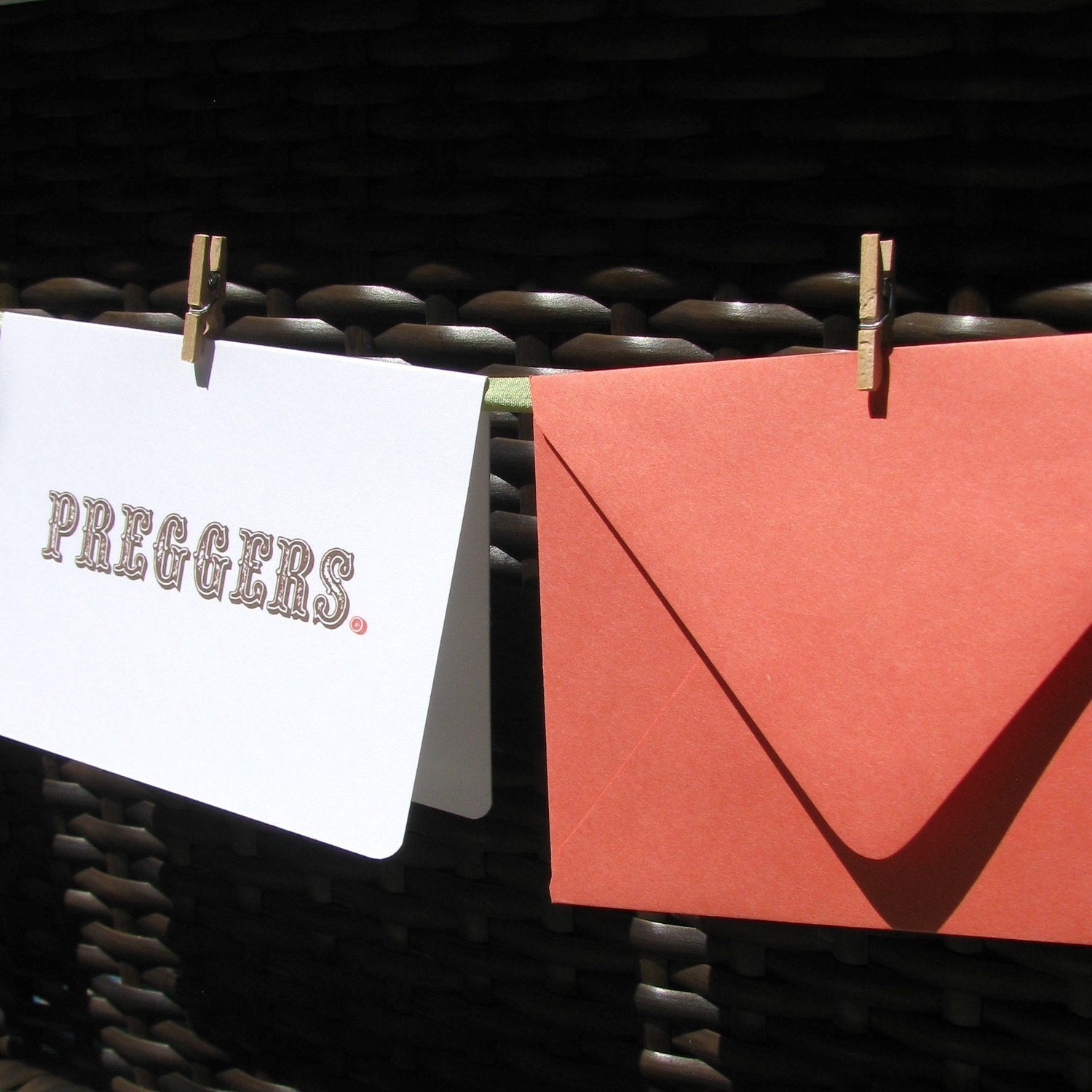 boxed set of PREGNANCY announcement cards, congratulations on pregnancy