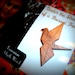 Origami Peace Crane Brooch