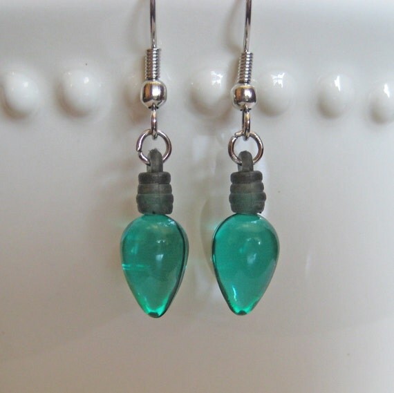 items similar to holiday light bulb earrings old items similar to holiday light bulb earrings old