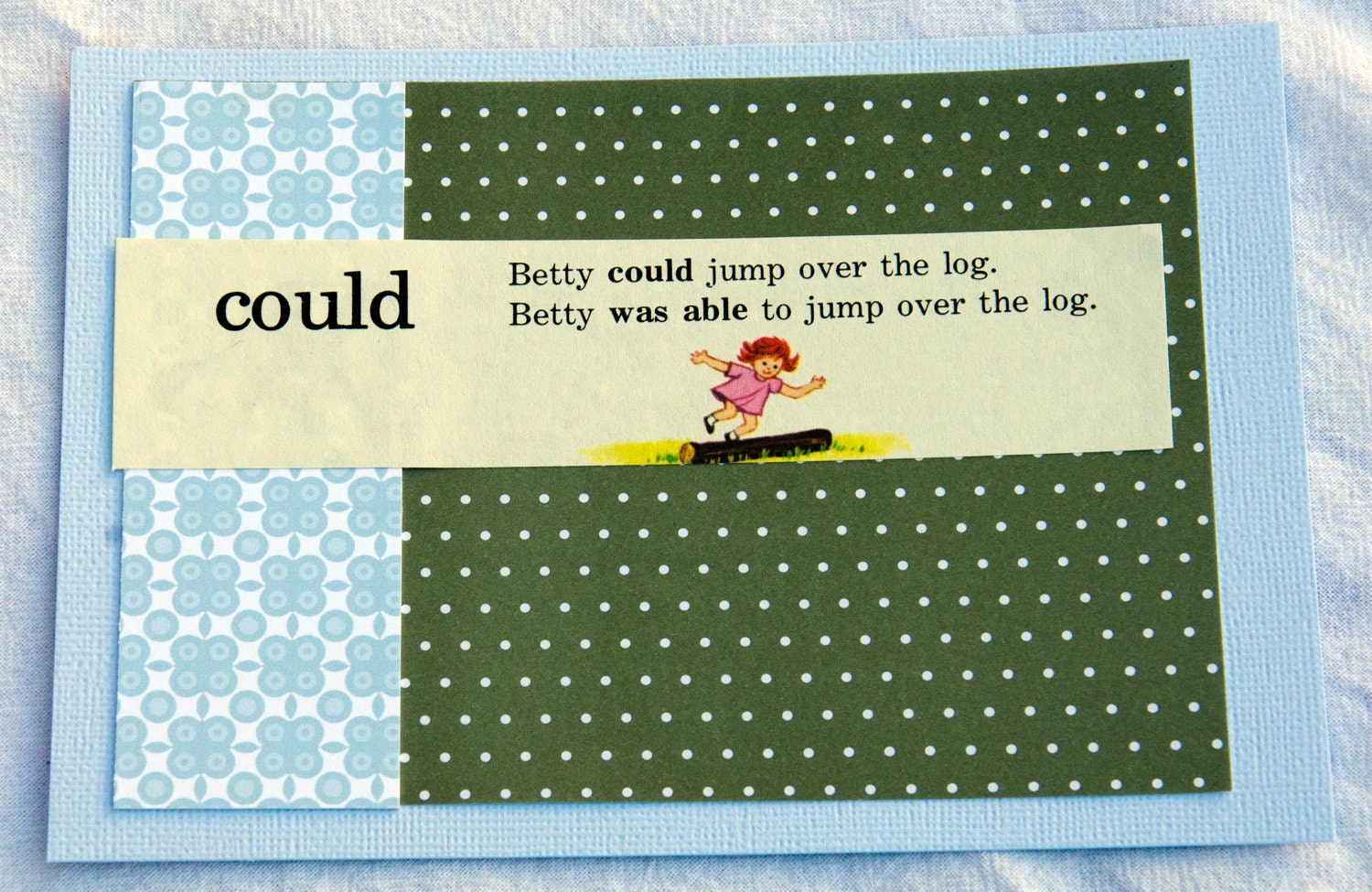 Could Handmade Postcard