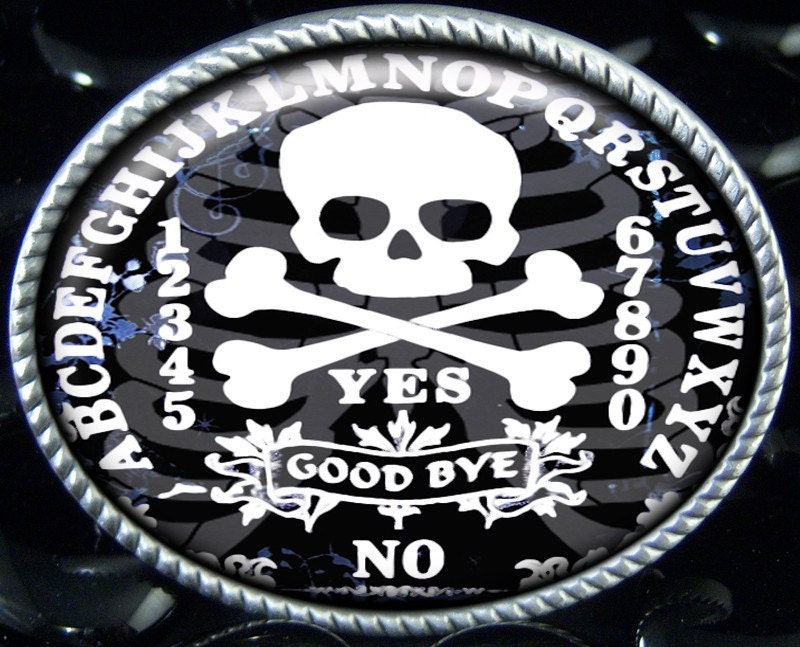 Ouija Board Occult Halloween Punk Belt Buckle BB-522R