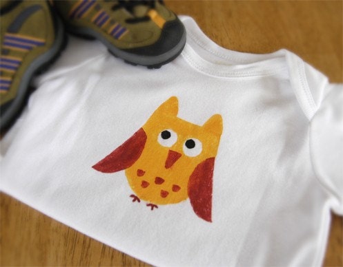 Owl Long Sleeve One-Piece or Shirt