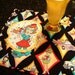 Handmade 1950s Drive In Diner Placemats - Retro Car Hop Drive In Diner Set of 4 Placemats