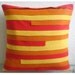Summer Juice - Throw Pillow Covers - 16x16 Inches Felt Pillow Cover in Bright Warm Colors