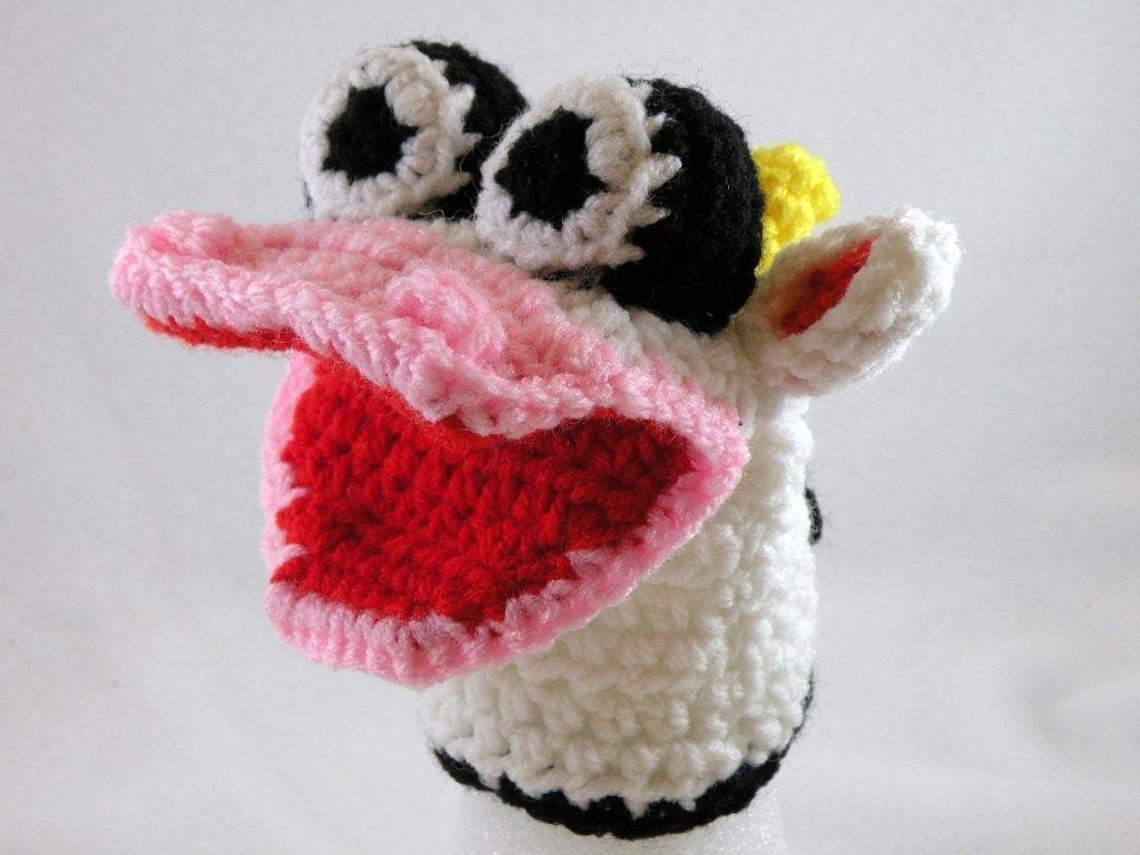 Little Kids Cow Child Size Hand Puppet
