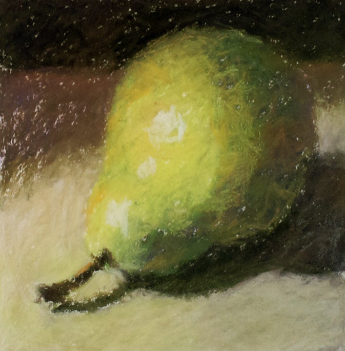 Pear Painting by Cynthia Haase Fine Art