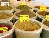 SALE Italian Spice Market - Signed 5 x 7 Fine Art Photograph Print by IlluminatedLuna on Etsy