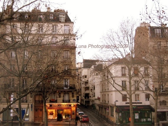 SALE Parisian Boulangerie - Signed 8 x 10 Fine Art Photograph from Paris, France featured in Budget Travel by IlluminatedLuna on Etsy