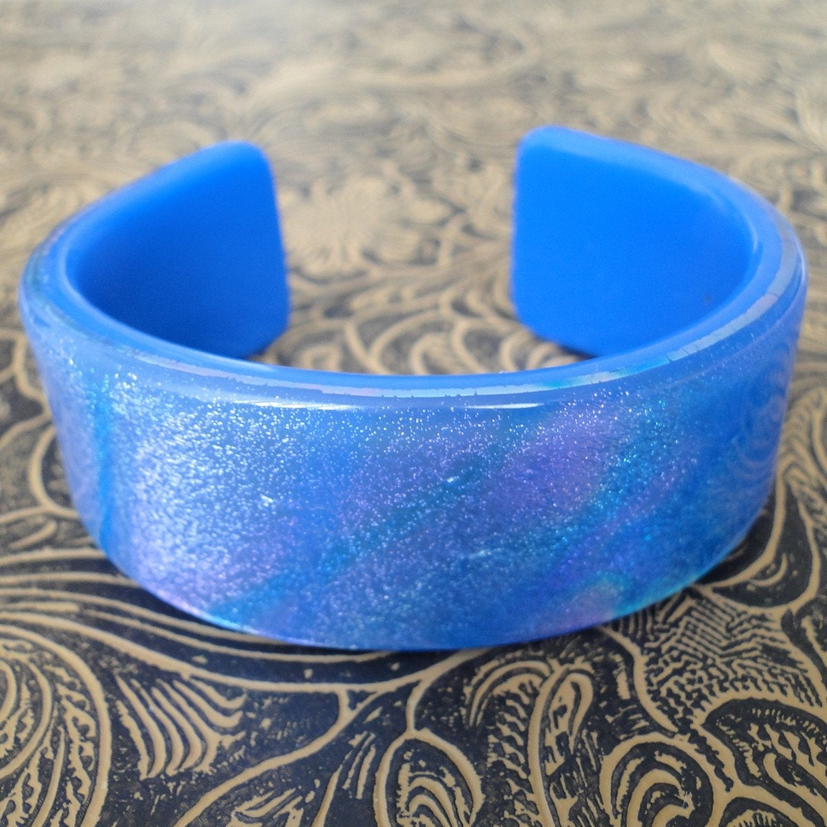 Fairy Dust Dichroic Glass Bracelet