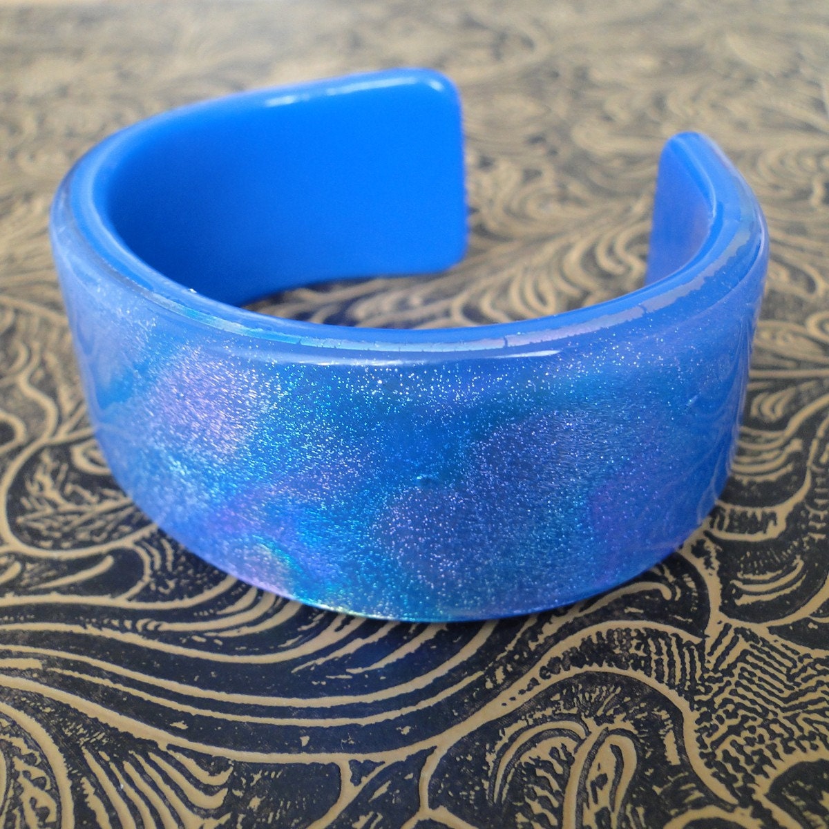 Fairy Dust Dichroic Glass Bracelet