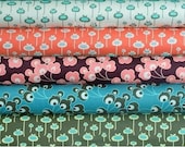 SALE - Home Decor Fabric - August Fields by Amy Butler - 5 fat quarters
