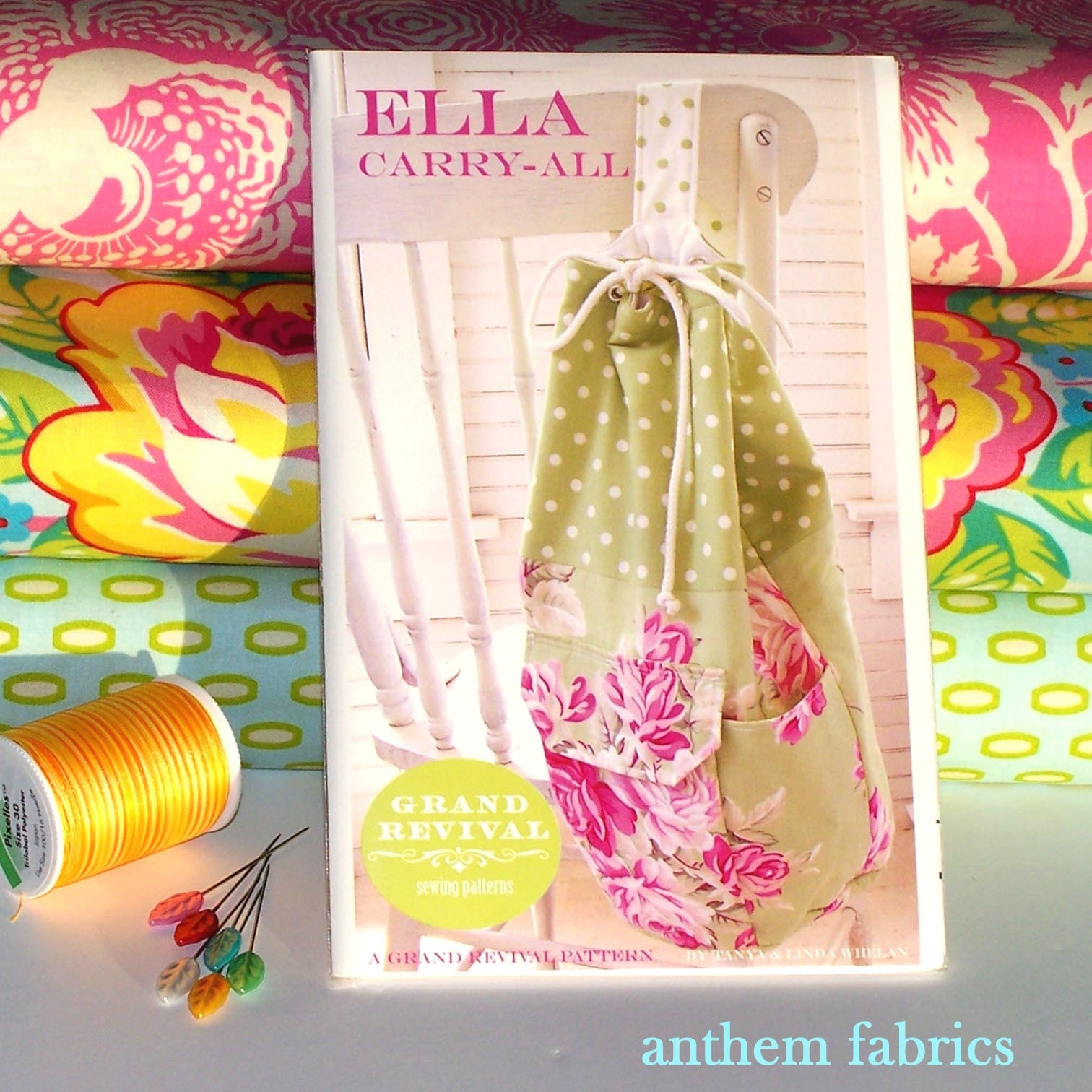 SALE Tanya Whelan Sewing Pattern - Grand Revival Ella Carry All Bag