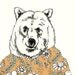 Bears Love Floral Dresses - Bear Art - Bear Illustration
