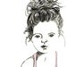Pink Pajamas - Girl Art Print