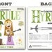 The Legends of Hyrule Front and Back set