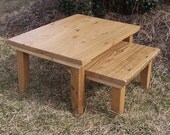Montessori Nesting Floor Tables / Chowki