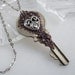 Key Necklace Handmade Jewelry - Key to Your Heart - Recycled Key Pendant
