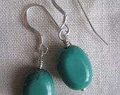 turquoise drop earrings