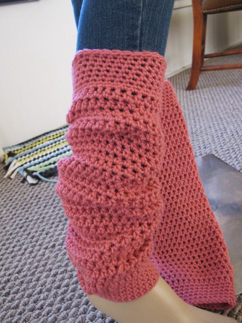 Rose Leg Warmers - S/M (431)