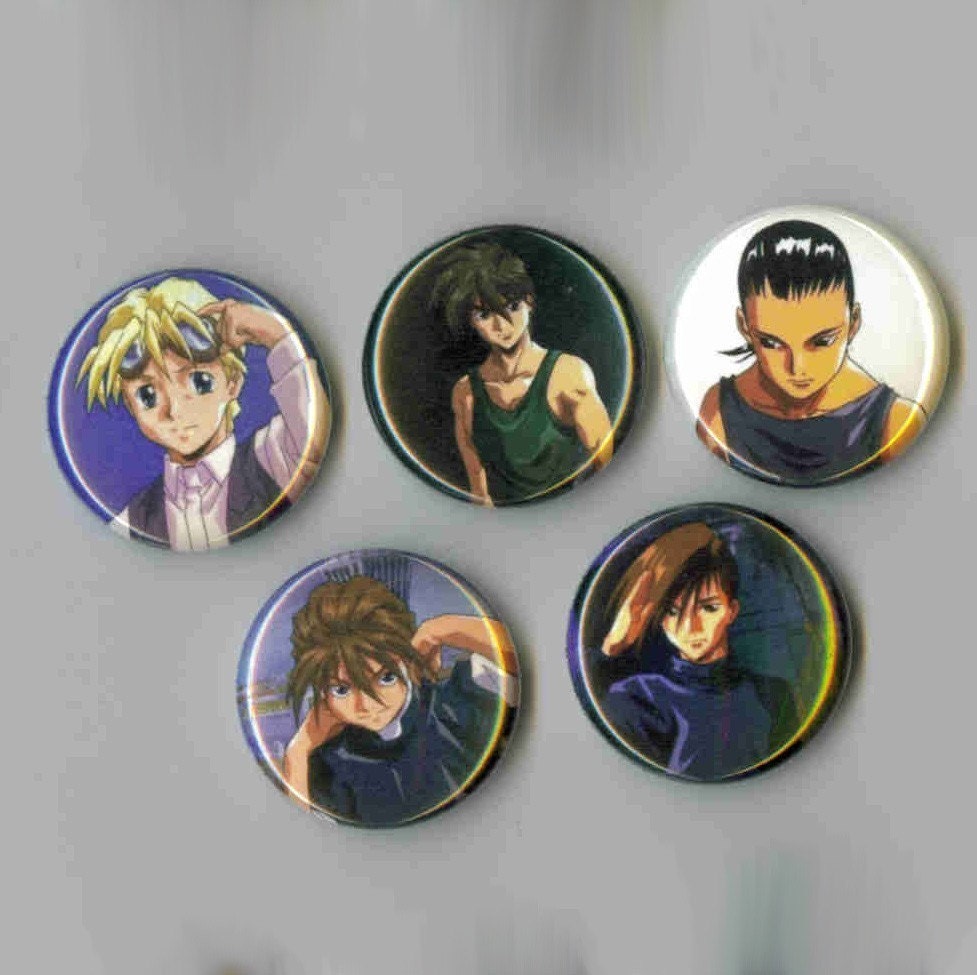 Gundam Wing 1 Inch Buttons