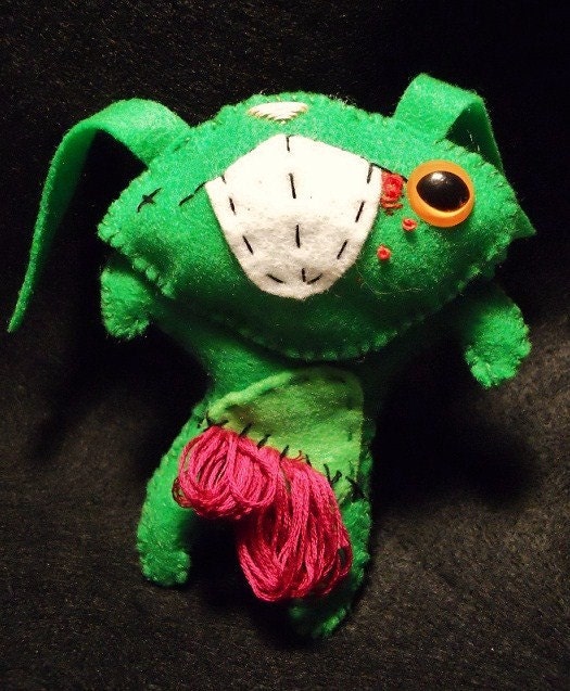 Zombunny, the ZOMBITTY friend. ECO friendly.